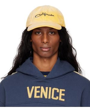 ERL 'California' Embroidered Cap - Blue