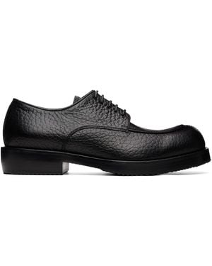 Dries Van Noten Leather Derbys - Black