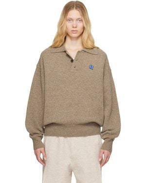 Adererror Sig; Bl Tag Knit 02 Polo - Natural