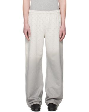 Marine Serre Moon Faded Joggers - White