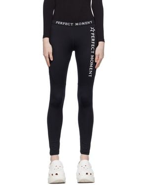 Perfect Moment Thermal Leggings - Black