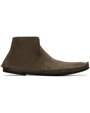 The Row Brown Tyler Desert Boots - Black