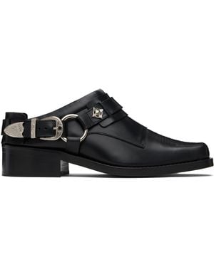 Toga Virilis Western Mule Loafers - Black