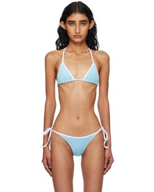 Miaou Haut De Bikini Kauai Bleu - Noir