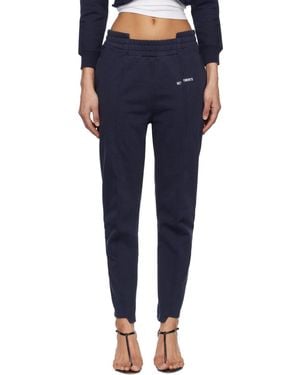 Vetements Cut Up Sweatpants - Blue