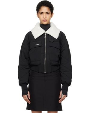 Coperni C+ Bomber Jacket - Black