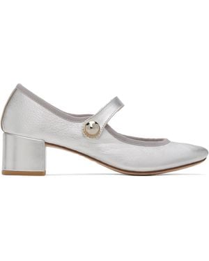 Repetto Fabienne Mary Jane Heels - White