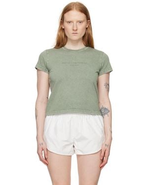 Alexander Wang ーン シュランケン Tシャツ - マルチカラー