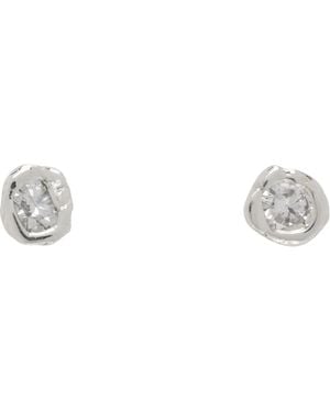 Pearls Before Swine 2Mm Diamond Stud Earrings - Black