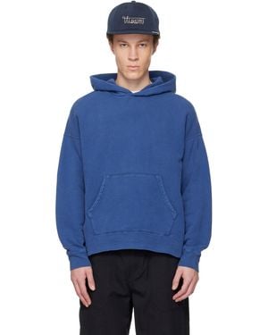 Visvim Jumbo Sb P.O. Hoodie - Blue