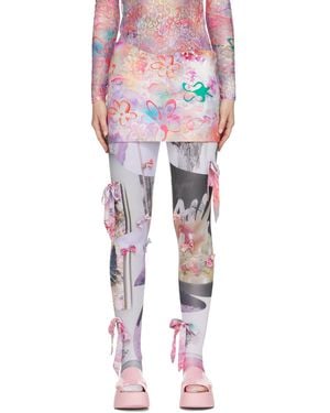 Collina Strada Wave Mini Skirt - Multicolor