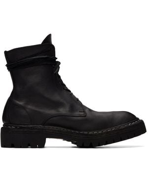 Guidi Lacing Short Boots in Black for Men | Lyst UK