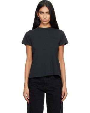 MM6 by Maison Margiela Cotton Jersey T-Shirt - Black