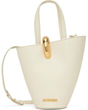 Jacquemus オフホワイト The Small Bambola トートバッグ