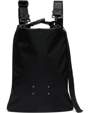 Maison Margiela ブラック High Tech Roll Up バックパック