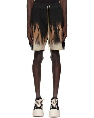 Rick Owens Porterville Long Boxers Shorts - Black