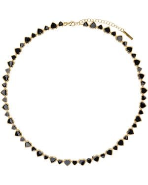 Ernest W. Baker Hearts Necklace - Metallic