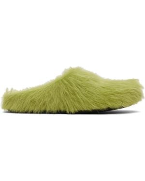 Marni Fussbett Sabot Slip-On Loafers - Black