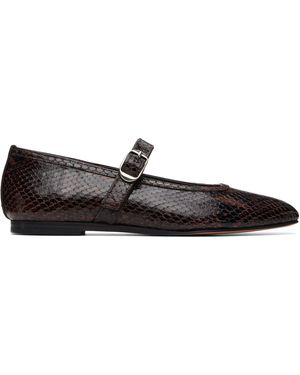 Le Monde Beryl Ballet Mary Jane Ballerina Flats - Black