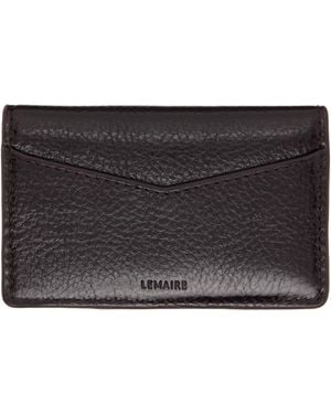 Lemaire Gear Pocket Organizer Card Holder - Black