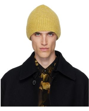 Dries Van Noten Alpaca Blend Beanie - Black
