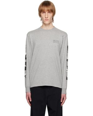 Undercover グレー プリントtシャツ - ブラック