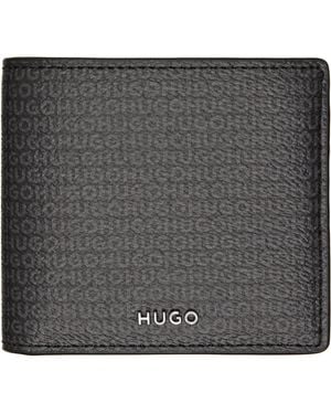 HUGO Logo Hardware Wallet - Grey