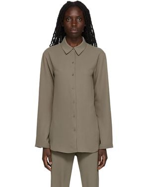 Paris Georgia Basics Taupe Staple Shirt - Multicolor