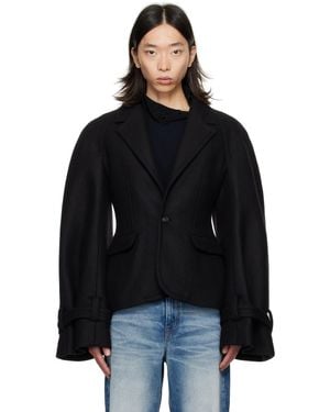 Egonlab Raglan Tailoring Blazer - Black
