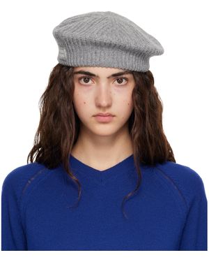 Miu Miu Cashmere Wool Beret - Blue