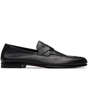 Tom Ford Gigi Twisted Band Loafers - Black