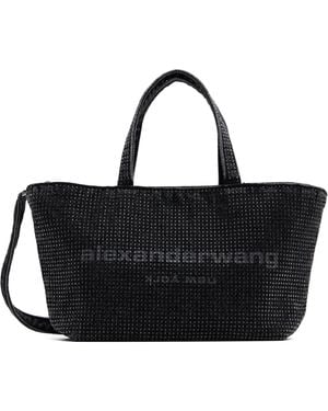 Alexander Wang Punch Crystal Mini Tote - Black