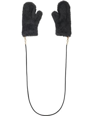 Max Mara Ombrat03 Mitts - Black