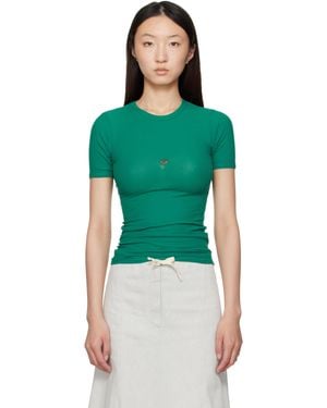 Baserange Heart T-Shirt - Green
