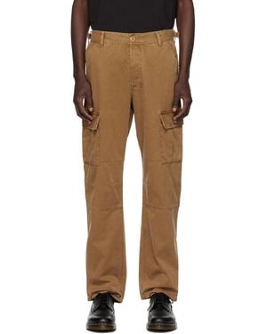 Saturdays NYC Tan Balugo Sunbaked Cargo Pants - Black