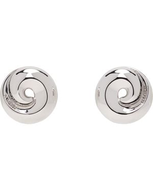 NUMBERING #5202 Small Earrings - Black