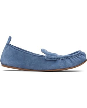 Acne Studios Suede Loafers - Black
