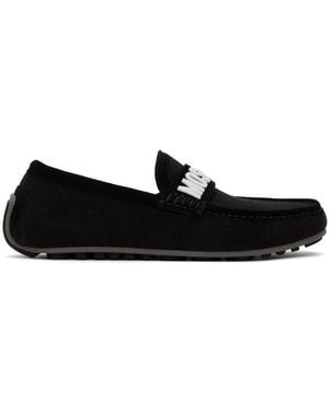 Moschino Drivers Loafers - Black