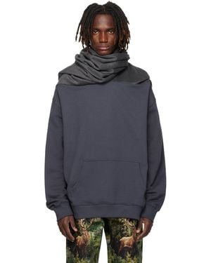 Bless Ssense Exclusive Loopsweater Hoodie - Black