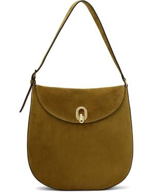 SAVETTE Large Tondo Hobo Bag - Green