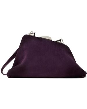 The Attico Day Off Shoulder Bag - Purple