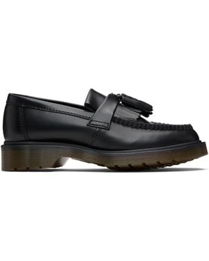 Dr. Martens Adrian Smooth Leather Tassel Loafers - Black