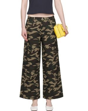 国内発送 SANDY LIANG☆リボン Suno パンツ ライトグレー Sandy Liang Suno Pant Light Grey | Maison Rogue