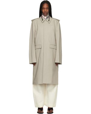 Rier Cotton Bonded Coat - Black