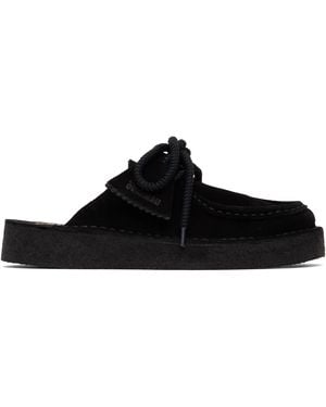 Clarks Desert Nomad Mules - Black