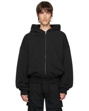 Entire studios Thermal Hoodie - Black