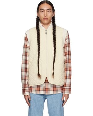 A.P.C. . Off-white Silas Vest - Multicolour