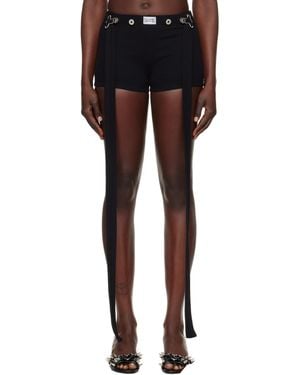 Jean Paul Gaultier ブラック The Patch ショートパンツ