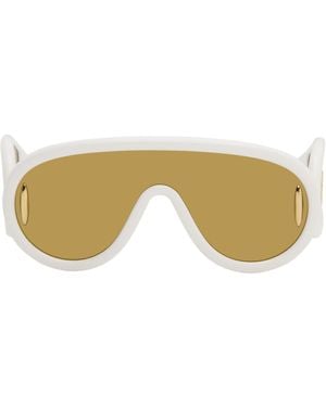 Loewe Wave Mask Sunglasses - Black