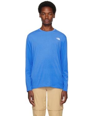 The North Face Blue Wander Long Sleeve T-shirt